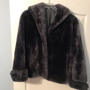 Faux Fur Vintage Coat